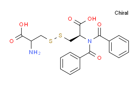 CAS No. 25129-20-8, S-(((R)-2-(N-benzoylbenzamido)-2-carboxyethyl)thio)cysteine
