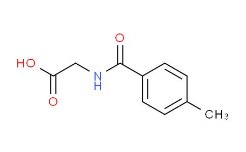 CAS No. 27115-50-0, N-(4-Methylbenzoyl)glycine