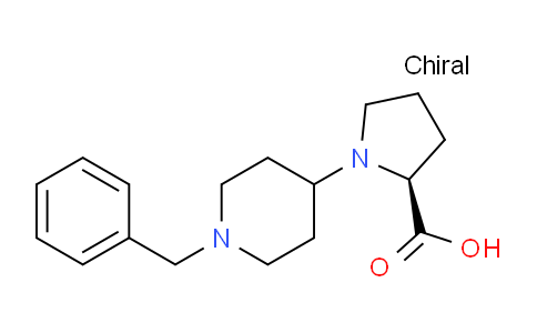 CAS No. 669713-67-1, (S)-1-(1-Benzylpiperidin-4-yl)-pyrrolidine-2-carboxylic acid