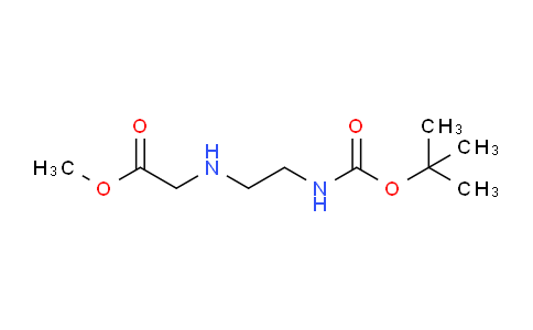 CAS No. 128421-86-3, Methyl (2-((tert-butoxycarbonyl)amino)ethyl)glycinate