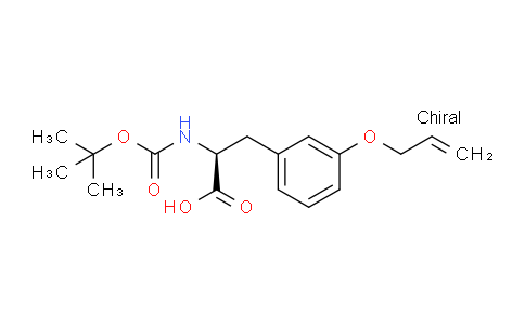 CAS No. 1175919-93-3, (S)-3-(3-(allyloxy)phenyl)-2-((tert-butoxycarbonyl)amino)propanoic acid