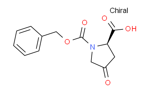 CAS No. 147226-04-8, N-Cbz-4-oxo-D-proline