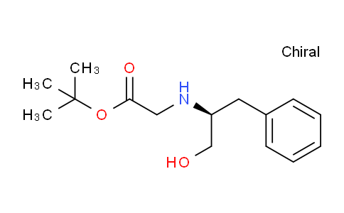 CAS No. 264128-49-6, tert-butyl (S)-(1-hydroxy-3-phenylpropan-2-yl)glycinate