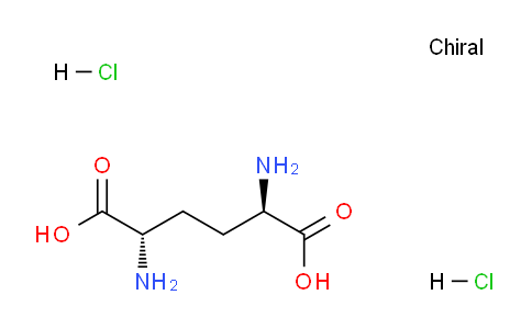 CAS No. 213686-09-0, (2R,5S)-2,5-diaminohexanedioic acid dihydrochloride