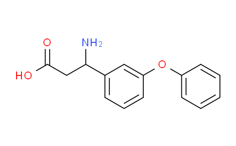 CAS No. 202131-32-6, 3-Amino-3-(3-phenoxyphenyl)propanoic acid