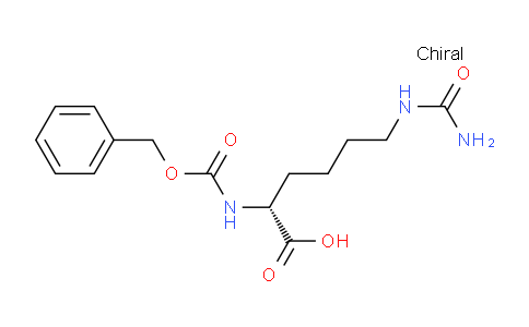 CAS No. 218938-56-8, N2-((benzyloxy)carbonyl)-N6-carbamoyl-D-lysine