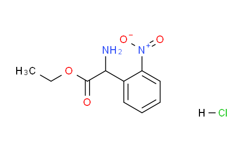 CAS No. 288591-66-2, Amino-(2-nitro-phenyl)-acetic acid ethyl ester hydrochloride