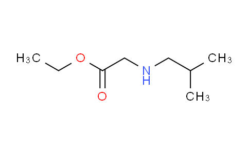 CAS No. 3182-87-4, ethyl isobutylglycinate