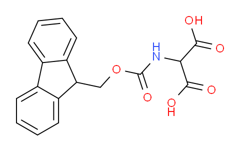 CAS No. 296261-32-0, 2-((((9H-Fluoren-9-yl)methoxy)-carbonyl)amino)malonic acid