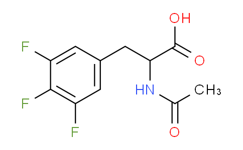 CAS No. 324028-06-0, 2-acetamido-3-(3,4,5-trifluorophenyl)propanoic acid
