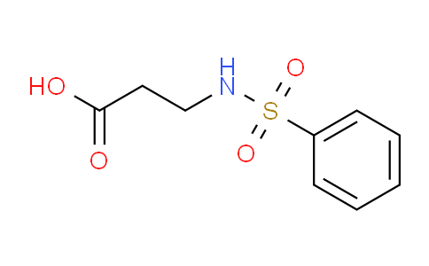 CAS No. 31867-78-4, 3-(Phenylsulfonamido)propanoic acid