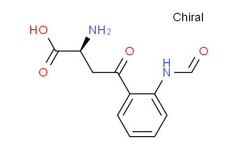 CAS No. 3978-11-8, (S)-2-amino-4-(2-formamidophenyl)-4-oxobutanoic acid