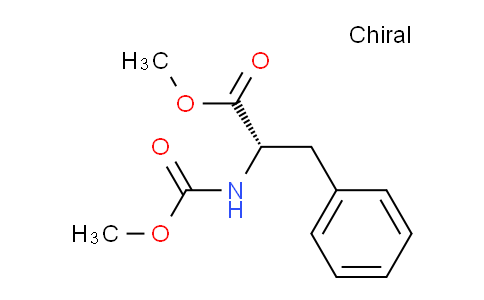 CAS No. 41844-71-7, (S)-Methyl 2-((methoxycarbonyl)amino)-3-phenylpropanoate