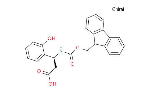 CAS No. 501015-31-2, (S)-3-((((9H-fluoren-9-yl)methoxy)carbonyl)amino)-3-(2-hydroxyphenyl)propanoic acid