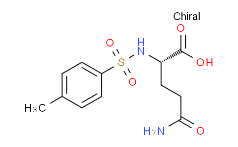 CAS No. 42749-49-5, (S)-5-Amino-2-(4-methylphenylsulfonamido)-5-oxopentanoic acid