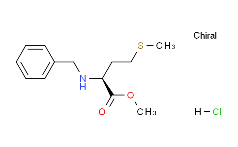 CAS No. 402929-60-6, (S)-Methyl 2-(benzylamino)-4-(methylthio)-butanoate hydrochloride