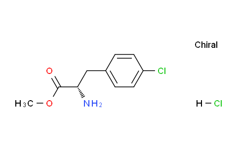 CAS No. 63024-26-0, methyl (S)-2-amino-3-(4-chlorophenyl)propanoate hydrochloride