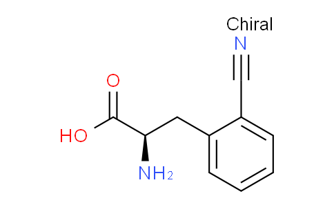 CAS No. 263396-41-4, (R)-2-Amino-3-(2-cyanophenyl)propanoic acid