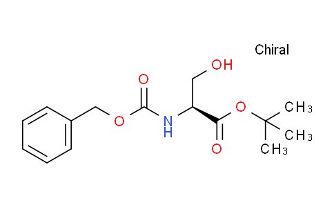CAS No. 59859-77-7, tert-butyl ((benzyloxy)carbonyl)-L-serinate