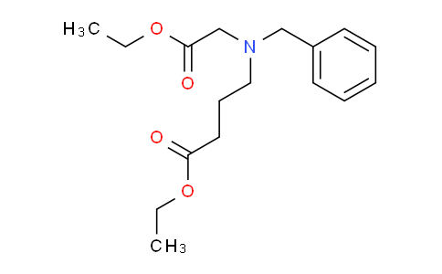 CAS No. 63876-32-4, Ethyl 4-(benzyl(2-ethoxy-2-oxoethyl)amino)butanoate