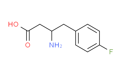 CAS No. 682804-76-8, 3-amino-4-(4-fluorophenyl)butanoic acid