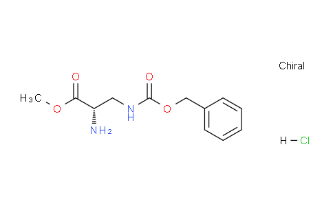 CAS No. 71749-02-5, (S)-Methyl 2-amino-3-(((benzyloxy)carbonyl)amino)propanoate hydrochloride