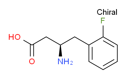 CAS No. 735256-11-8, (R)-3-amino-4-(2-fluorophenyl)butanoic acid