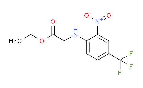 CAS No. 735-40-0, Ethyl 2-((2-nitro-4-(trifluoromethyl)phenyl)amino)acetate