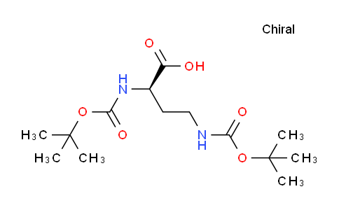752986-92-8 | (R)-2,4-Bis-tert-butoxycarbonylamino-butyric acid
