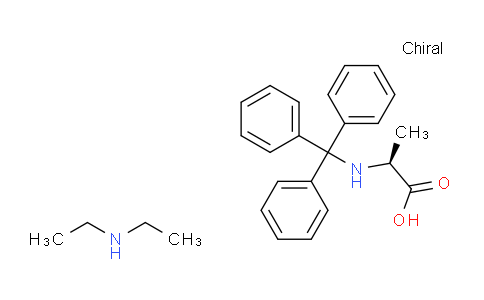 CAS No. 80514-65-4, Diethylamine (S)-2-(tritylamino)propanoate