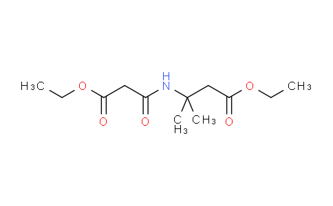CAS No. 845267-63-2, ethyl 3-(3-ethoxy-3-oxopropanamido)-3-methylbutanoate