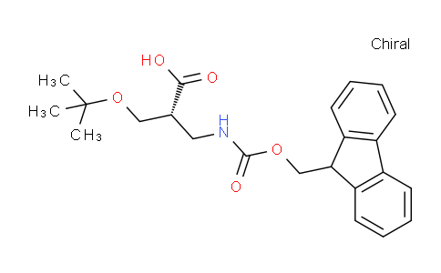CAS No. 847153-42-8, (R)-3-((((9H-fluoren-9-yl)methoxy)carbonyl)amino)-2-(tert-butoxymethyl)propanoic acid