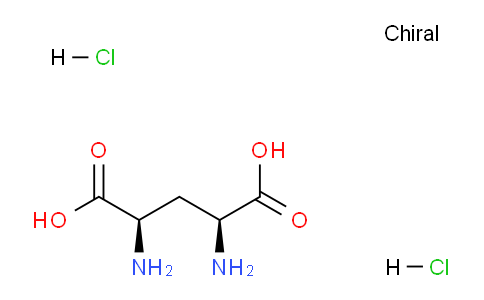 CAS No. 88155-56-0, (2R,4S)-Rel-2,4-Diaminopentanedioicaciddihydrochloride