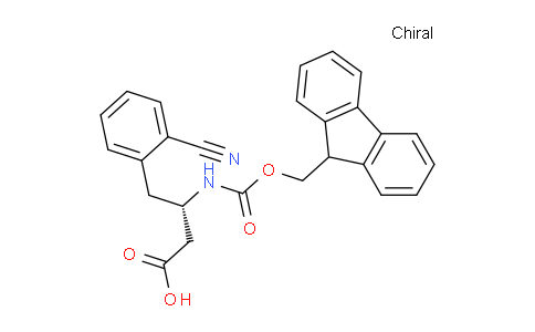 270065-84-4 | Fmoc-(S)-3-amino-4-(2-cyanophenyl)-butyric acid