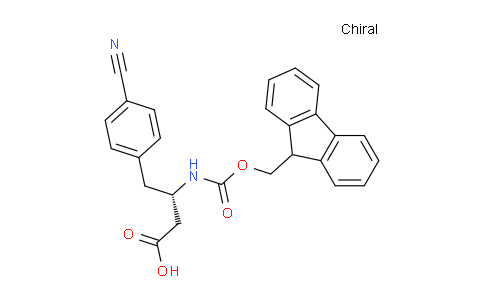 CAS No. 270065-90-2, Fmoc-(S)-3-amino-4-(4-cyanophenyl)-butyric acid