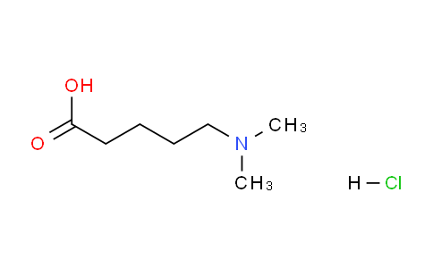 CAS No. 25726-28-7, 5-(Dimethylamino)pentanoic acid hydrochloride