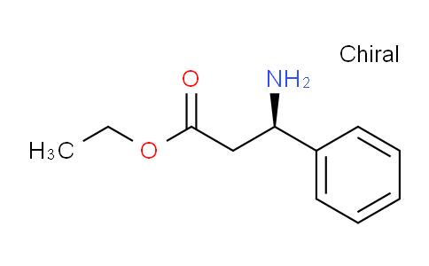 CAS No. 3082-68-6, ethyl (R)-3-amino-3-phenylpropanoate