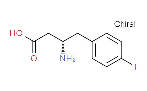 CAS No. 270065-70-8, (S)-3-amino-4-(4-iodophenyl)butanoic acid