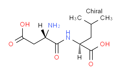 CAS No. 3062-14-4, (S)-2-((S)-2-Amino-3-carboxypropanamido)-4-methylpentanoic acid