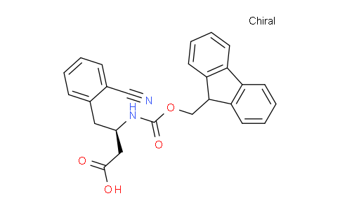 CAS No. 269726-81-0, Fmoc-(R)-3-amino-4-(2-cyanophenyl)-butyric acid