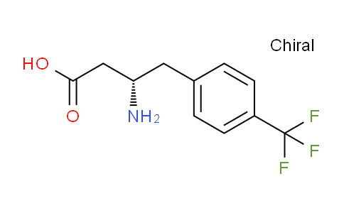 CAS No. 270065-79-7, (S)-3-amino-4-(4-(trifluoromethyl)phenyl)butanoic acid