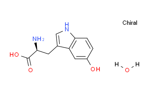 CAS No. 314062-44-7, (S)-2-Amino-3-(5-hydroxy-1H-indol-3-yl)propanoic acid hydrate