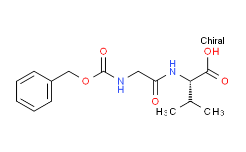 CAS No. 33912-87-7, ((benzyloxy)carbonyl)glycyl-L-valine