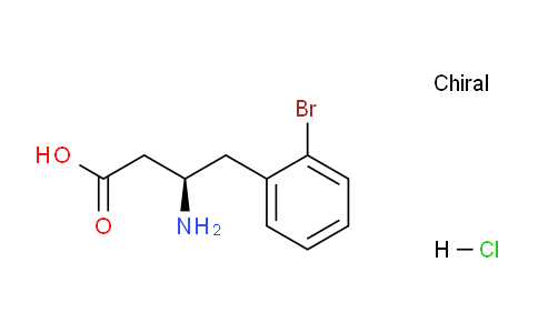 CAS No. 401915-60-4, (R)-3-Amino-4-(2-bromophenyl)-butanoic acid hydrochloride