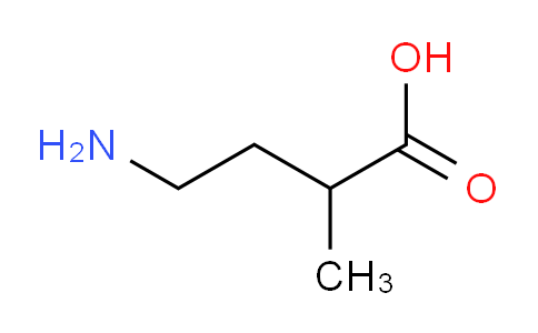 CAS No. 42453-21-4, 4-amino-2-methylbutanoic acid