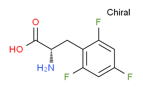 CAS No. 481660-72-4, (S)-2-amino-3-(2,4,6-trifluorophenyl)propanoic acid