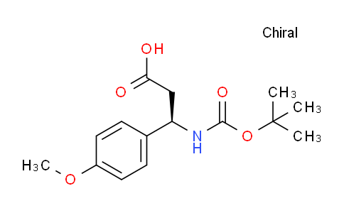 DY700838 | 500788-87-4 | (R)-3-((tert-Butoxycarbonyl)amino)-3-(4-methoxyphenyl)propanoic acid