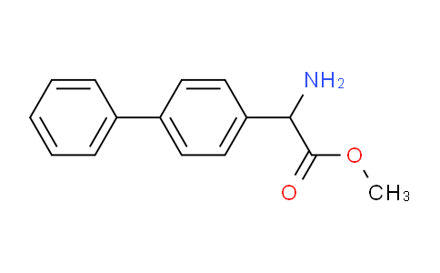 CAS No. 515158-65-3, Methyl 2-([1,1'-biphenyl]-4-yl)-2-aminoacetate
