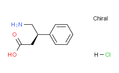 CAS No. 52992-48-0, (R)-4-amino-3-phenylbutanoic acid hydrochloride