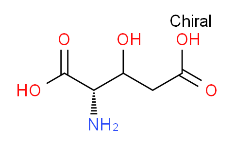 CAS No. 533-62-0, (2S)-2-amino-3-hydroxypentanedioic acid